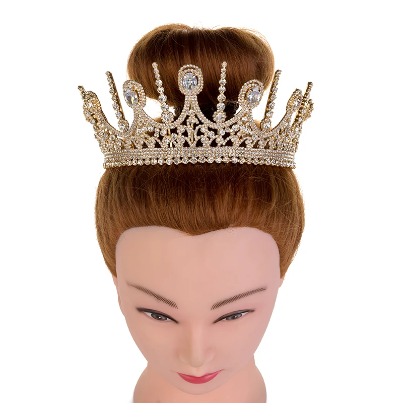 Женская корона для волос из меди в коробке|Украшения волос| |