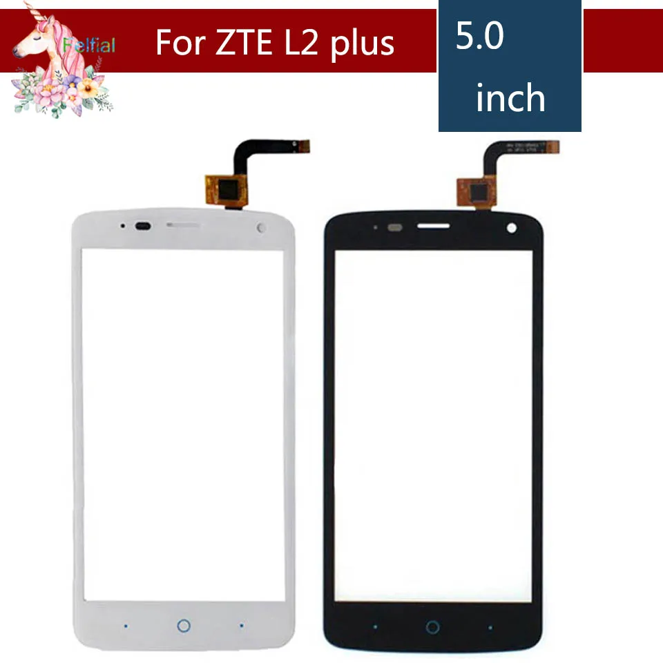 10 шт./лот 5 0 &quotдля ZTE Blade L2 и plus L370 C370 ЖК сенсорный экран дигитайзер Датчик внешняя