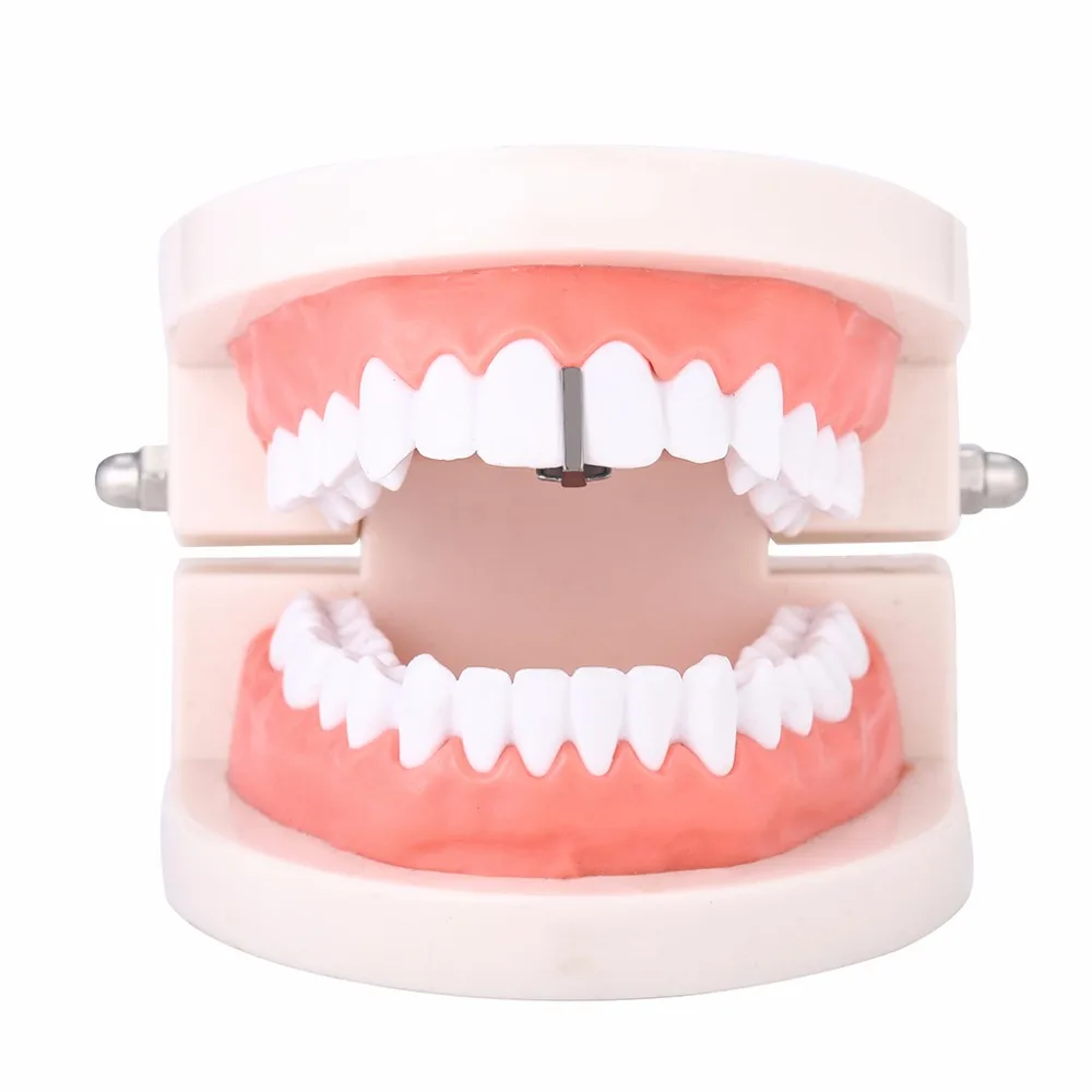 Креативный стиль Grillz с сверлом золотая полоса подтяжки хип-хоп палка одиночные подтяжки Grillz
