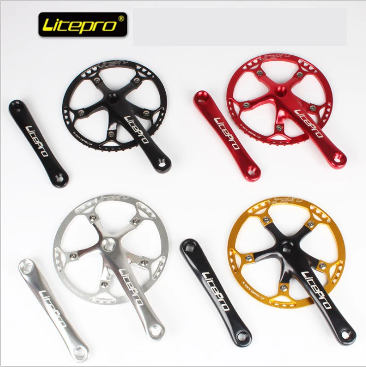 Сверхлегкая Звездочка для велосипеда Litepro 130 BCD 45t 47t 53t 56t 58T AL7075|bike crankset|bmx chainringbicycle