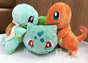 Новинка, оригинальная плюшевая фотография Bulbasaur Сквиртл чармандер, 3 подарка