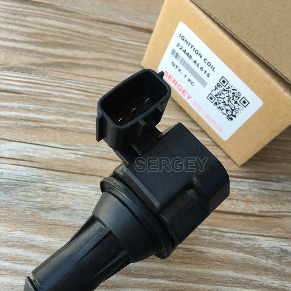 Оригинальное качество катушка зажигания для NISSAN 350Z INFINITI G35 M35 FX 35 03-06 22448-AL615 22448-AL61C 22448AL61C AIC-3103G