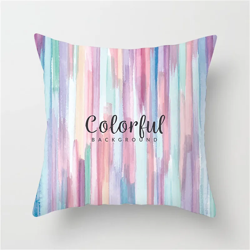 Чехол для подушки в скандинавском стиле Fuwatacchi с геометрическим рисунком