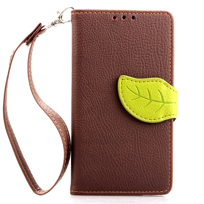 Роскошные листья Бумажник кожаный чехол для Sony Xperia Z3 Compact Fundas флип d5803 случае|case for
