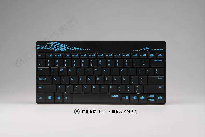 Водонепроницаемый Rapoo X220 2,4G Мультимедиа мини беспроводная клавиатура и мышь комбо для ПК Mac ноутбуки настольные компьютеры геймер