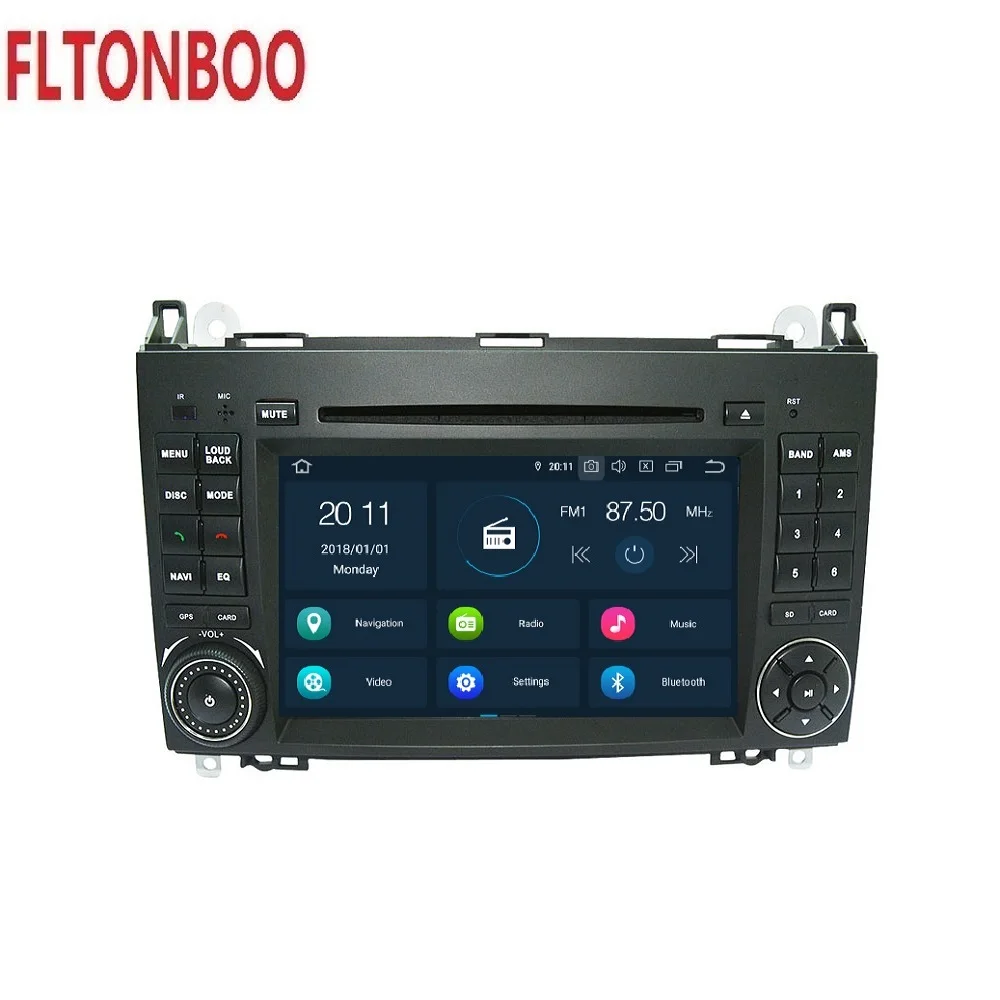 Автомобильный gps навигатор на android 9 для Mercedes Benz Sprinter B200 B class W245 B170 W209 W169 vw crafter 4 Гб