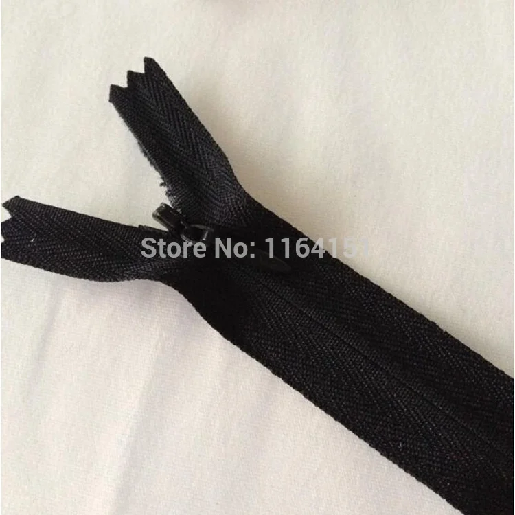3# Black zipper for Sewing Accessories 28cm nylon Invisible Zippers closed 15pcs/lot easy pants skirt and other DIY clothes | Дом и сад