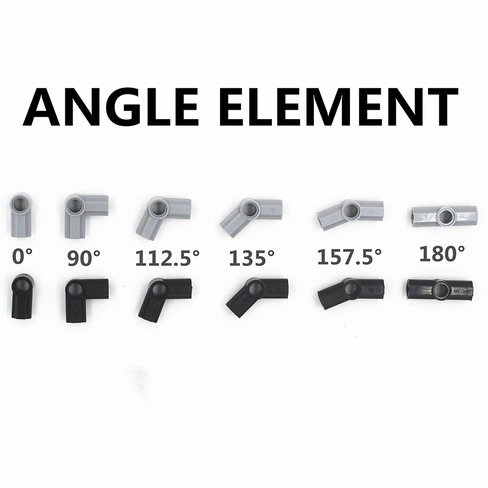 

Building Blocks MOC Technical Parts 20pcs ANGLE ELEMENT compatible with lego for kids boys toy