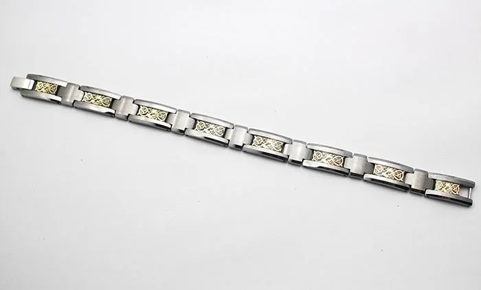 Лидер продаж 2017 вольфрамовые браслеты золотого цвета для мужских ювелирных