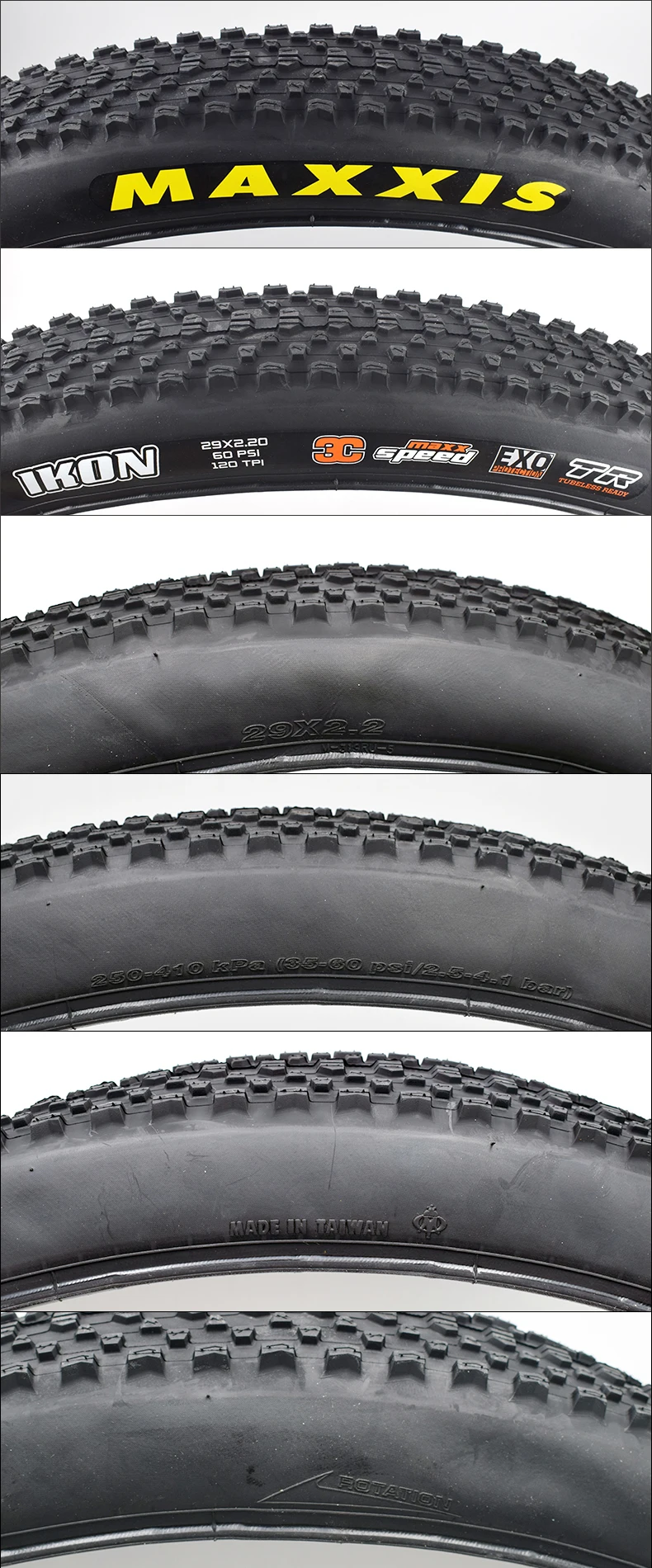 Maxxis 29*2,2 бескамерные велосипедные шины сверхлегкие 120TPI 3C бескамерные готовые анти прокол 29*2,25 29er бежевые MTB велосипедные шины