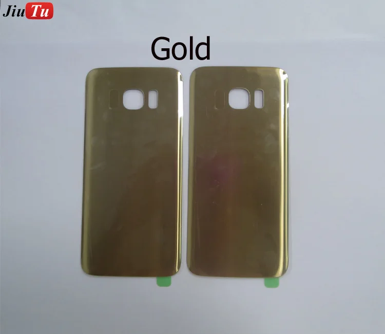 Замена задней стеклянной крышки Jiutu для Samsung GALAXY S7 G930 / Edge G935 задняя крышка