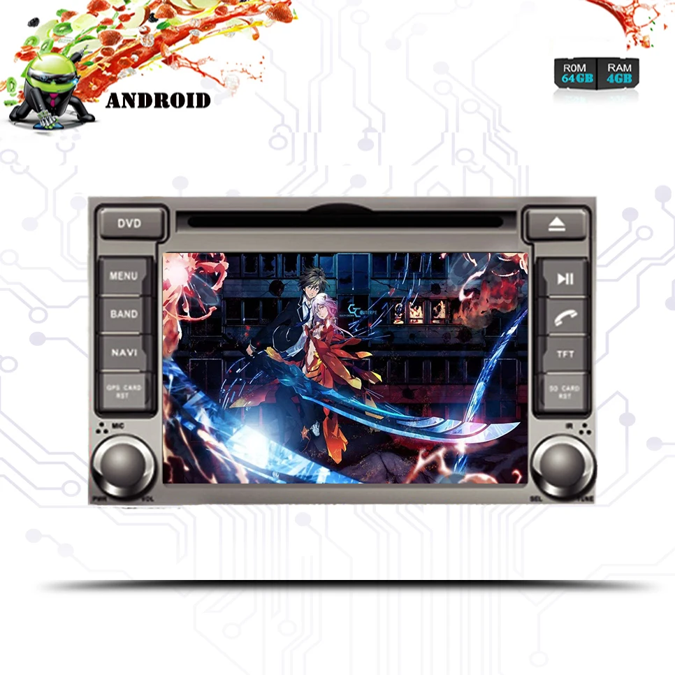 Android 9 0 Восьмиядерный 4 + 64G для Hyundai H1 Grand Starex iMax 2007 2009 2011 Автомобильный DVD плеер Navi GPS