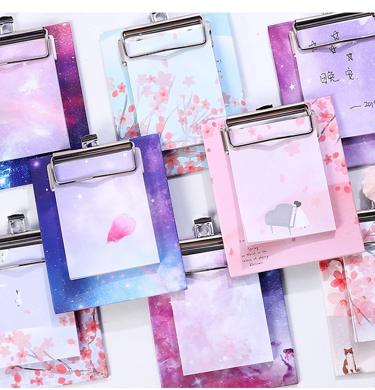 40 листов Kawaii Star Cherry Blossoms N times Sticky memo pad Clip Note paper Tab paper laria To Do List Planner канцелярские принадлежности