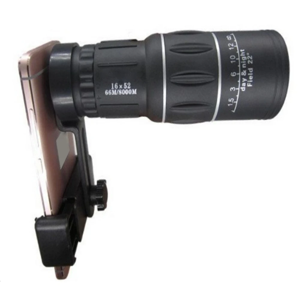 Outdoor 20X Zoom Optical Phone Telescope Hiking Mobile Monocular Camera Photo Lens for iphone Huawei | Мобильные телефоны и