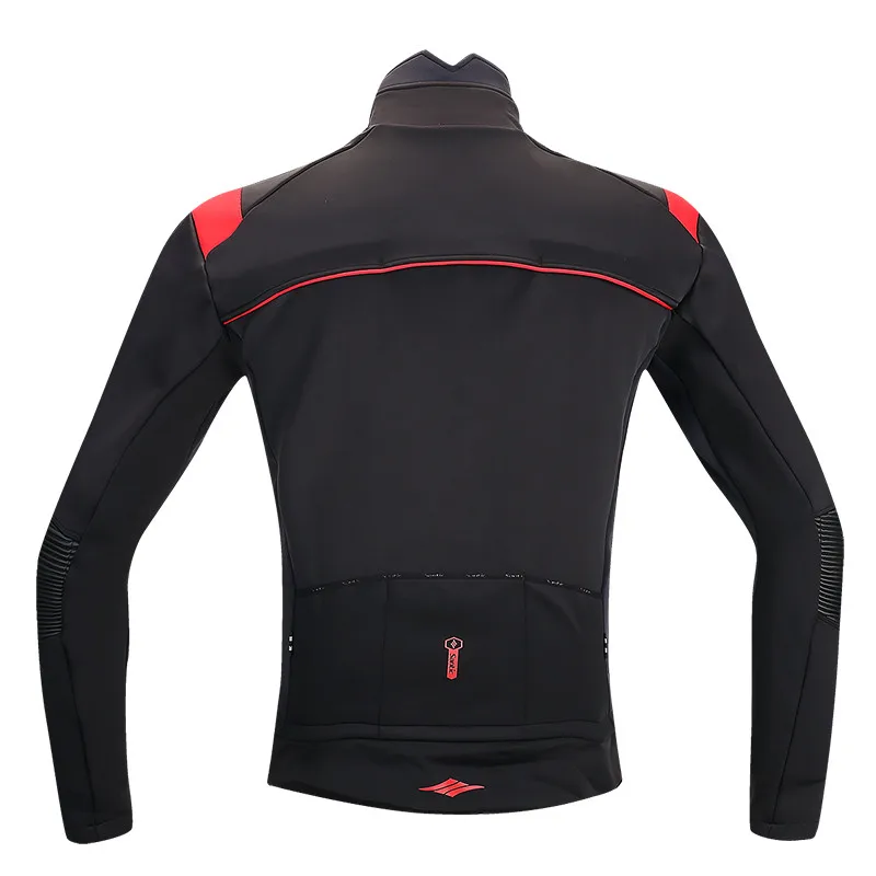 Зимняя флисовая термокуртка Santic для велоспорта мужская дорожная куртка горного