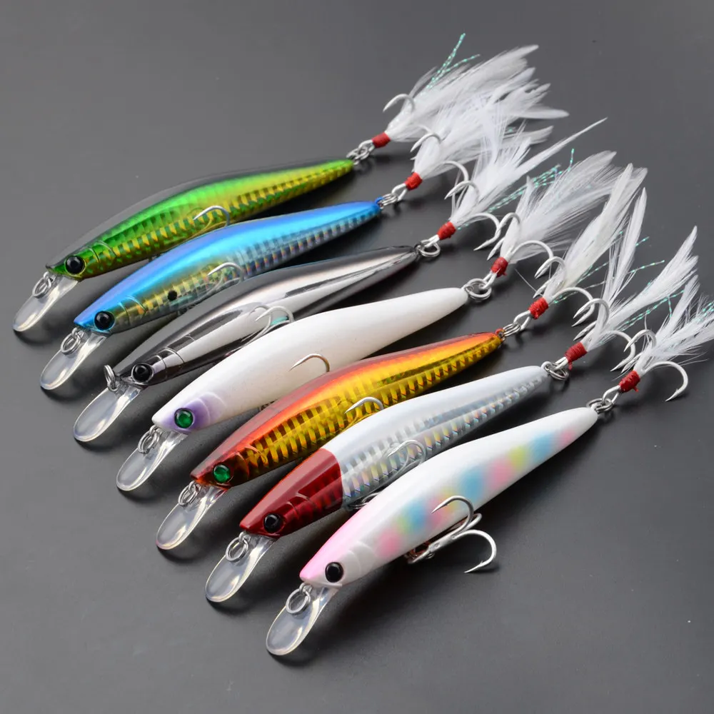 Sirajiong Jerkbait воблеры 115 мм 14 г погружающаяся Рыболовная Приманка Minnow Crankbait Japan BKK