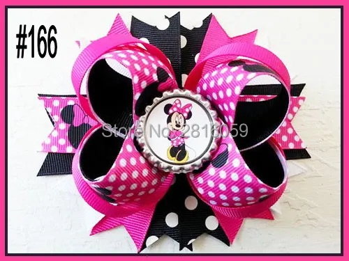 Бесплатная доставка 12 шт. 4 5 дюйма модный многослойный бантик для волос на день