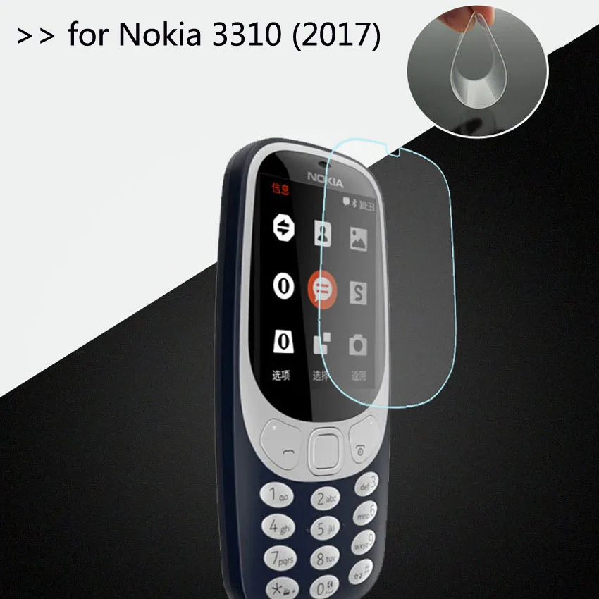 5 шт./лот против царапин мягкая ТПУ Ультра прозрачная защитная пленка для Nokia 3310 2017