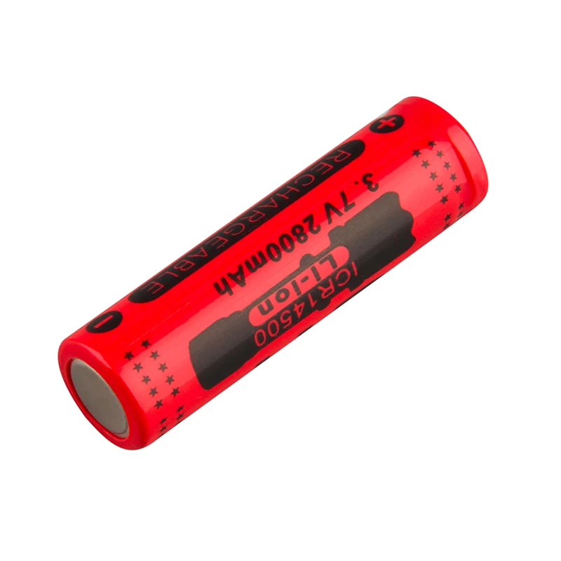 GTF 3 7 V 2800mah 14500 батарея литий ионная аккумуляторная для фонарика перезаряжаемая