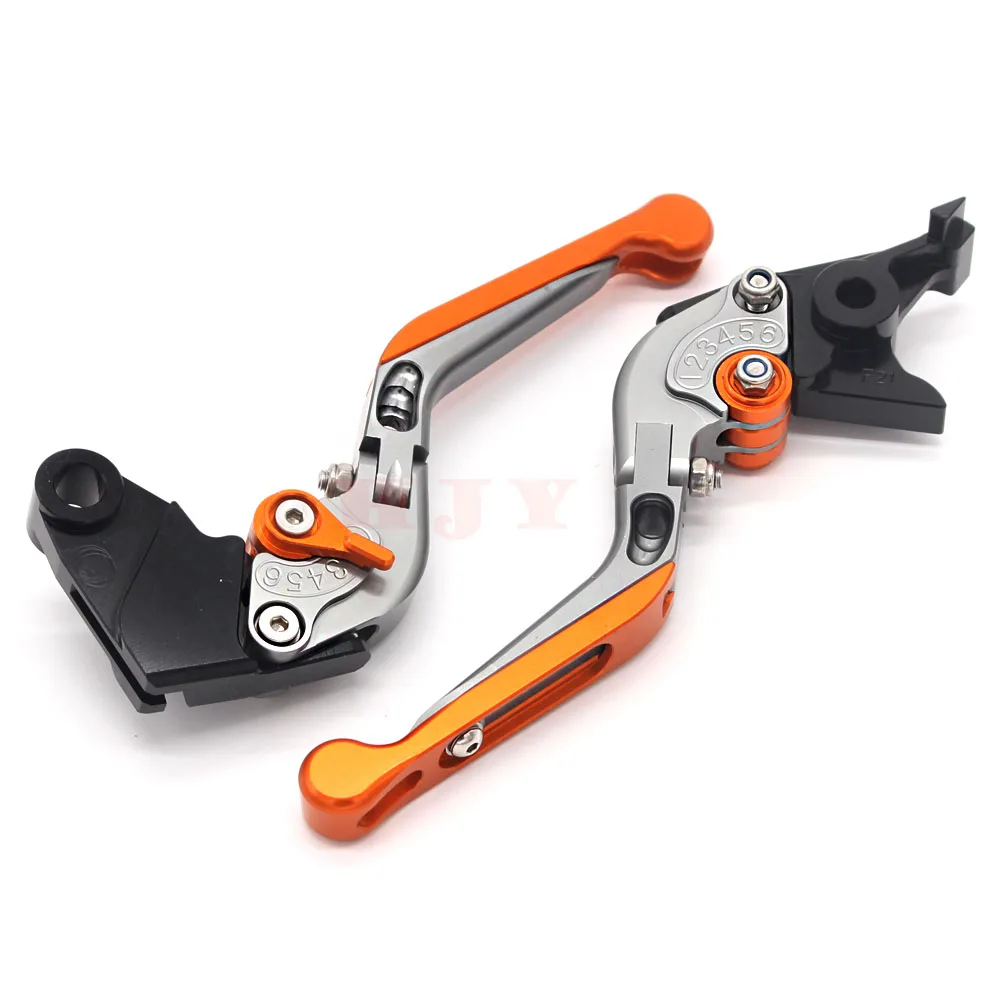Orange С логотипом PCX мотоцикла с ЧПУ сцепные рычаги для Honda PCX 125 150 PCX125 PCX 150 2010 2013 - Цвет: Orange