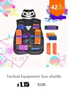 Тактическое оборудование пистолет шаттл пуля Aplicable пуля клип совместимый Nerf журнал пистолет аксессуары Рождественский подарок детская игрушка