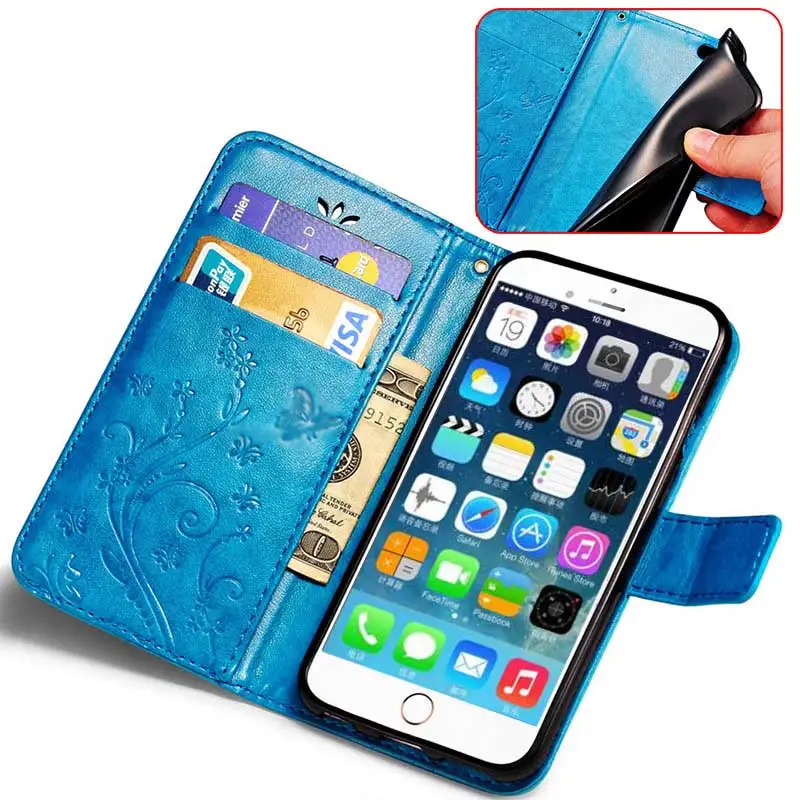 TOMKAS чехол для iPhone 5 5S SE 5SE кожаный защитный держатель мобильного терефона