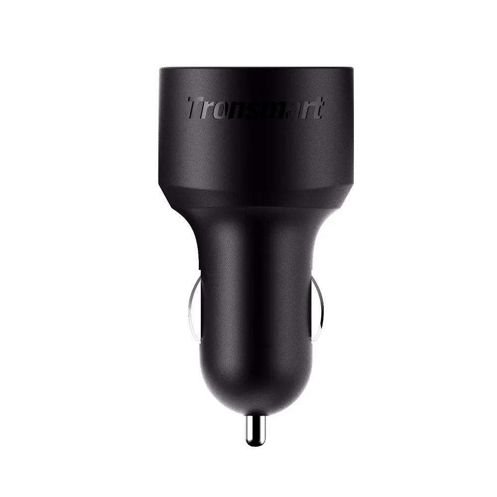 QC3.0 автомобильное зарядное устройство Tronsmart C3PTA 3 USB зарядных порта адаптер питания Quick Charge 3,0 VoltIQ совместим с Quick Charge 2,0