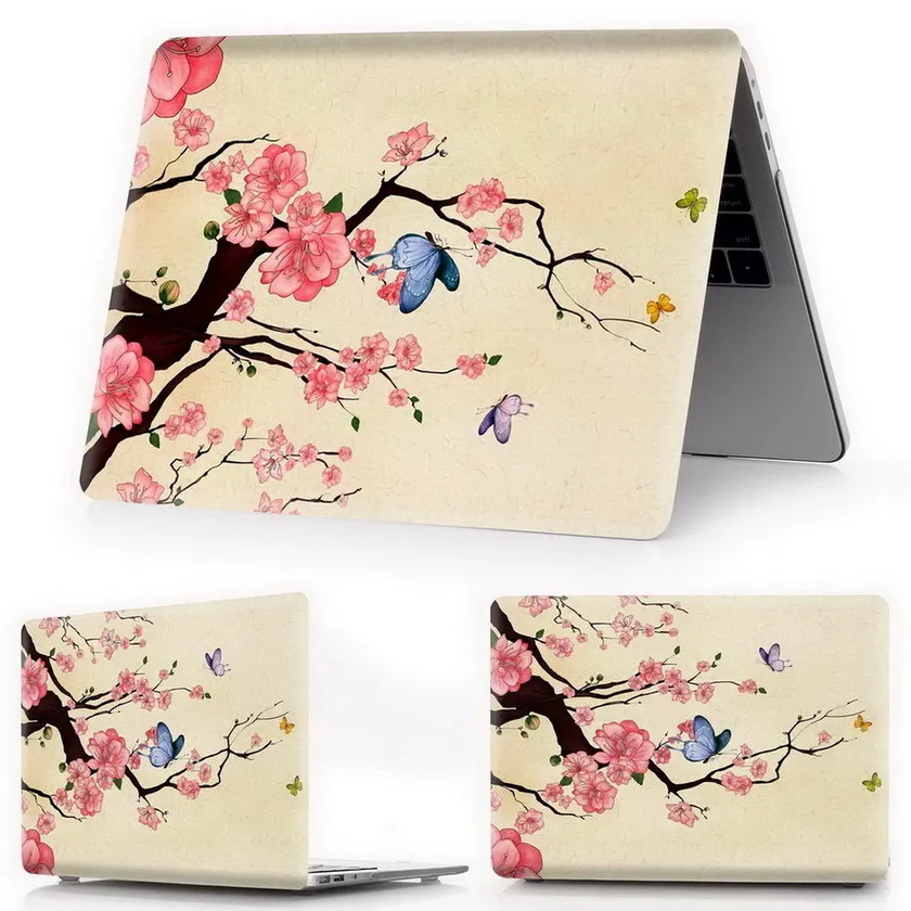 Чехол Sakura для ноутбука Apple Macbook Air Pro retina 11 12 13 15 дюймов, чехол для MAC, Air 13 Pro 13 15 Touch BarID - Цвет: Ying Hua Y12