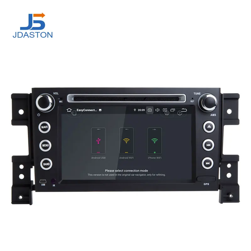 JDASTON Android 10 Автомобильный мультимедийный плеер для SUZUKI GRAND VITARA 2007 2013 WIFI GPS стерео