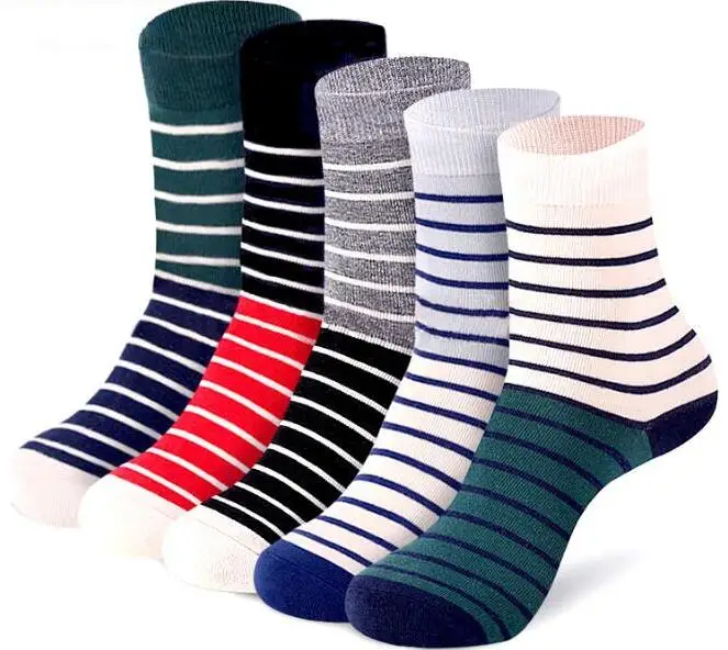 (1 коробка 5 шт. отсутствие коробки отправить) новое качество носки дышащие хлопок