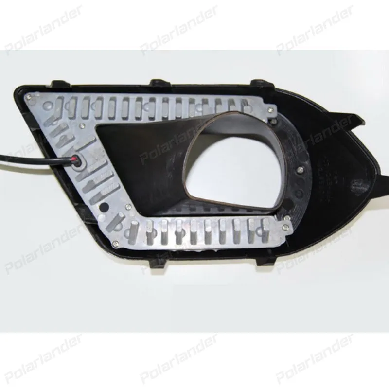 1 компл. drl автомобиль led свет дневные ходовые огни для s/ubaru f/orester 2013 2015 затемнения