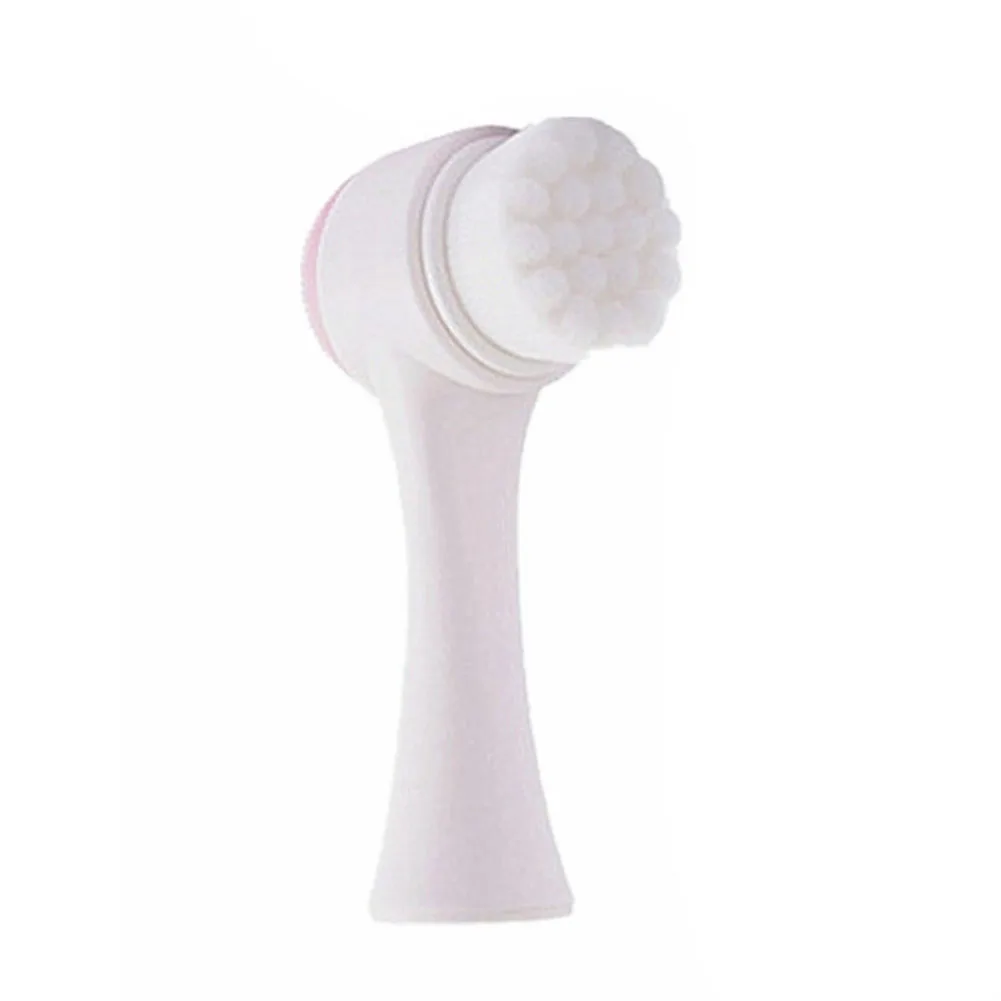 Двухстороннее Силиконовое очищающее средство для лица портативная 3D Очищающая