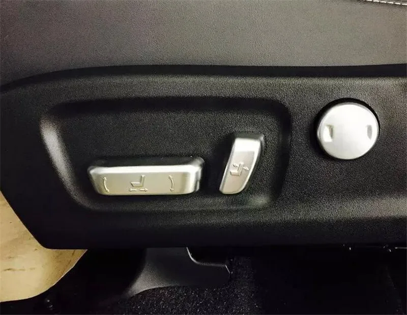 ABS внутренняя Кнопка регулировки автомобильного сиденья декоративный чехол