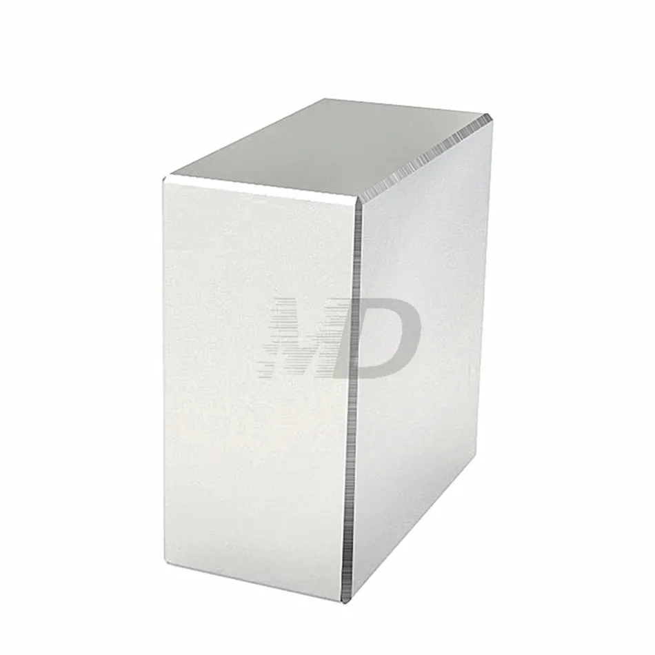 

2pcs Block 40x40x20mm Super Strong N50 high quality Rare Earth magnets Neodymium Magnet