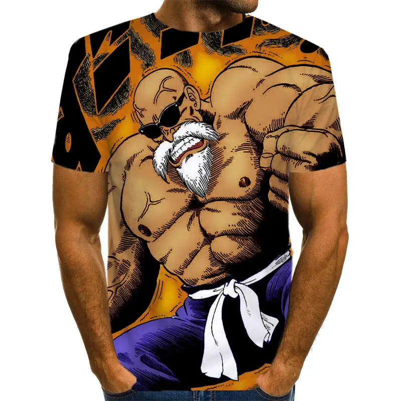 NT-213 Dragon Ball Z Ultra Instinct God Son Goku Super Saiyan Men Tshirt 3D Printed Summer O-Neck Daily Casual Funny T shirt Plus Size - Color: NT-213