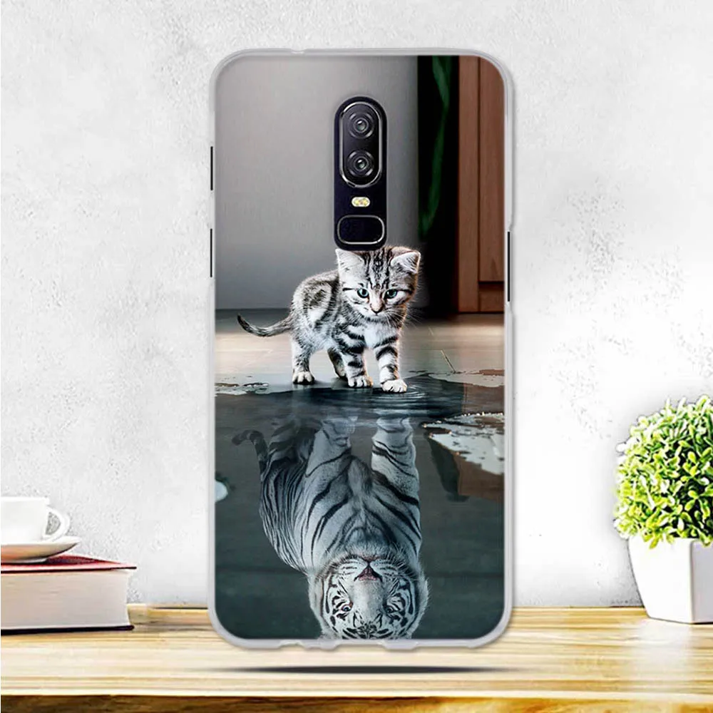 Для OnePlus 6 Чехол для OnePlus6 чехол Роскошный тонкий мягкий Силиконовый ТПУ 3D