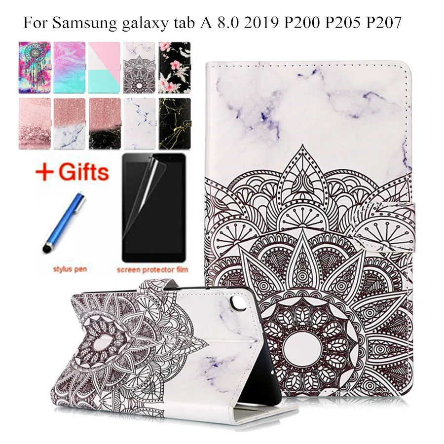 Чехол подставка для Samsung galaxy tab A 8 0 2019 дюйма с S ручкой искусственная кожа