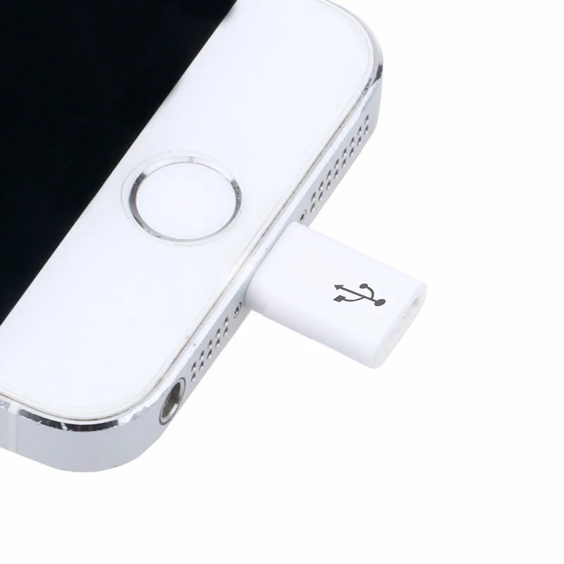 8-контактный разъем для micro usb Женский адаптер зарядное устройство синхронизации