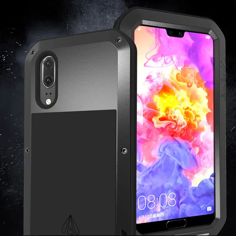 Алюминиевый металлический чехол для huawei P30 Pro P20 Lite, противоударный, 360, полный корпус, защитная крышка Gorilla glass, huawei P30 Pro, чехол P 30