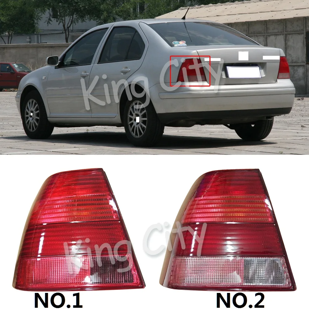 Capqx 1 шт. для Volkswagen Bora 2002 2003 2004 2005 сзади светильник хвост светильник задний тормоз светильник единый светильник Парковка лампы Хвост светильник
