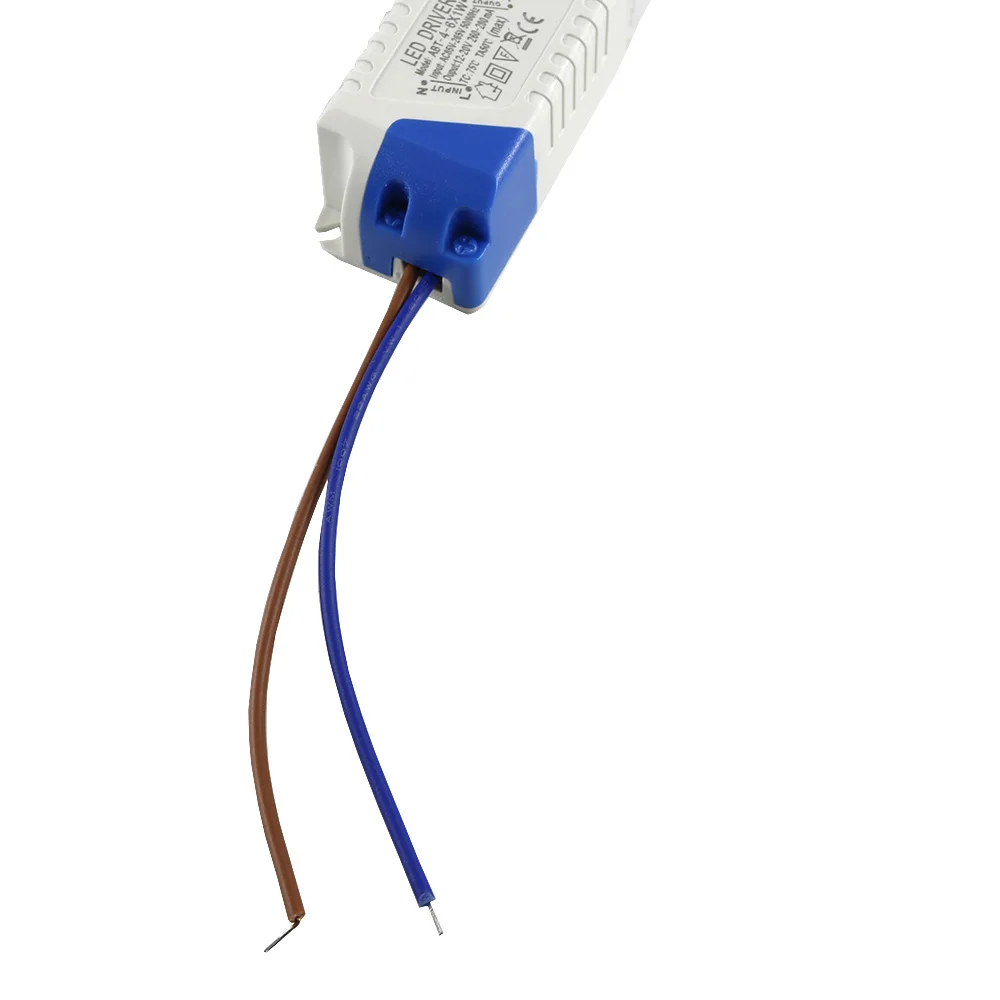 4 Вт 6 Вт) x1W светодиодный внешний драйвер 260-280mA DC 12V~ 20V светодиодный драйвер 4 W 5W 6W Питание AC 110V 220V для Светодиодный ламп безопасный