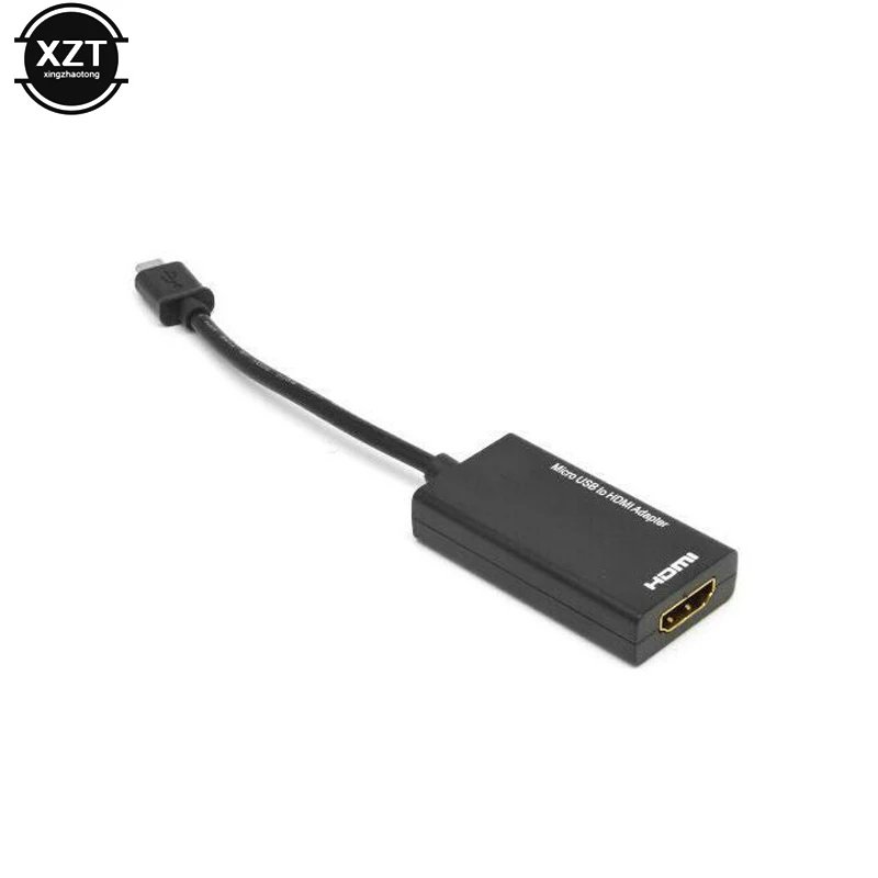 Mirco USB 5pin к HDMI кабелю HDTV адаптер 1080P для Samsung SONY Xperia Z1 Z2 HTC ONE M7 M8 Desire LG G2 G3
