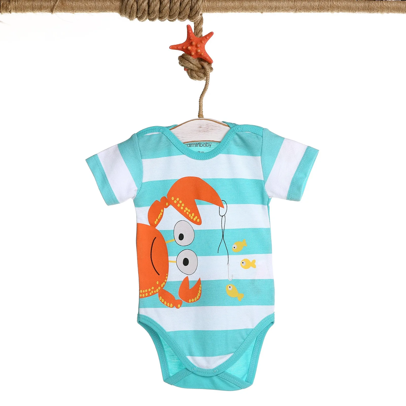 Carmin Baby в полоску Turquois 3 месяца| |