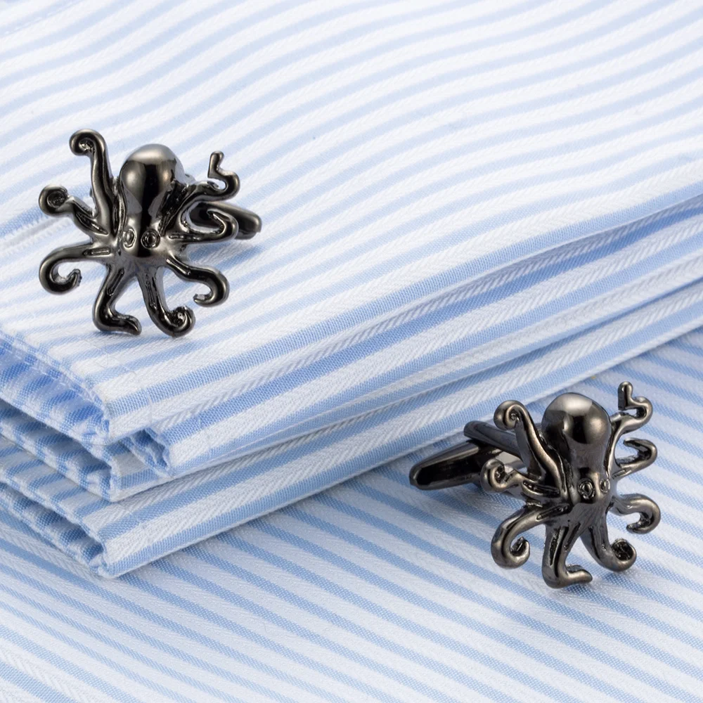 Запонки VAGULA Octopus, качественные запонки каракатицы, многослойные подарочные запонки, ювелирные изделия Gemelos, мужские ювелирные изделия 785