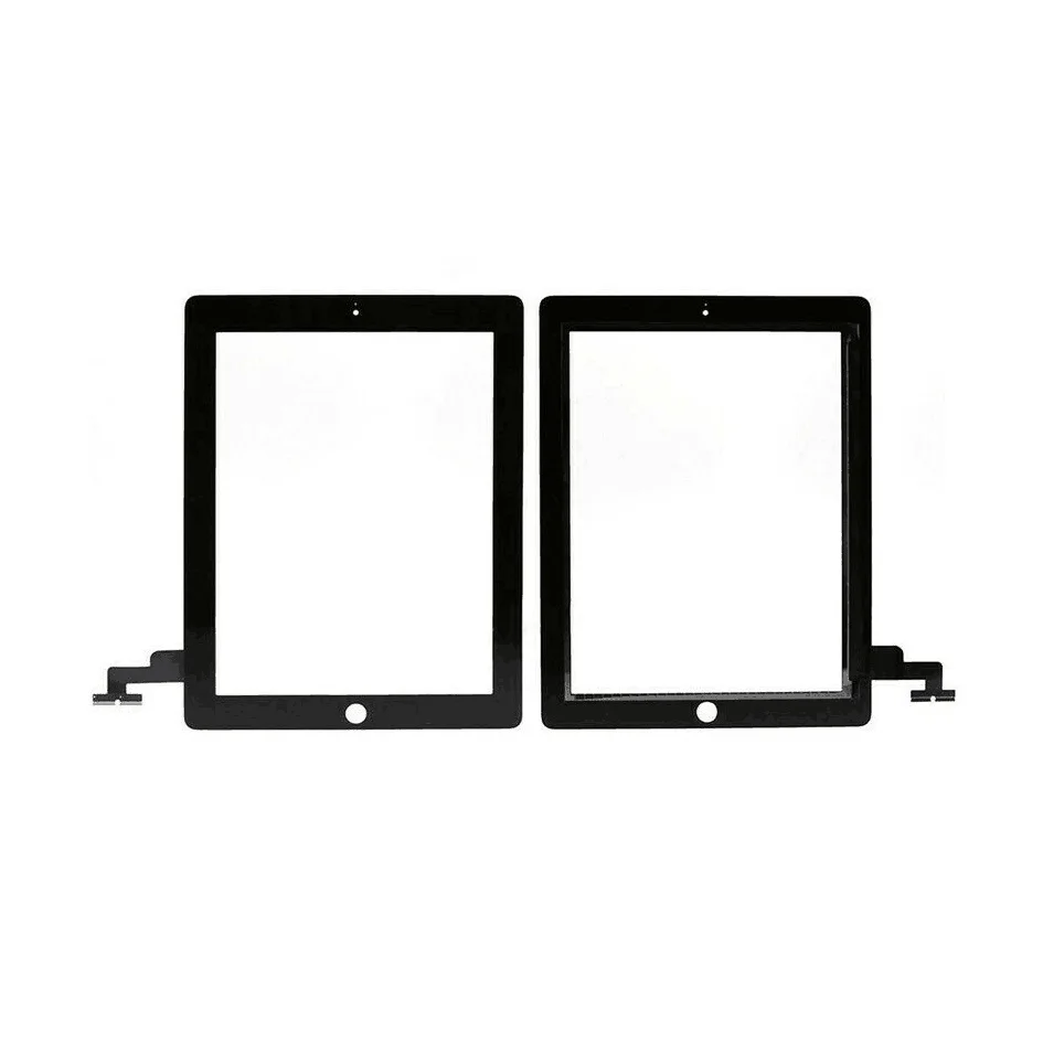 Сенсорный экран дигитайзер Замена Черный для IPAD 2 A1395 1396