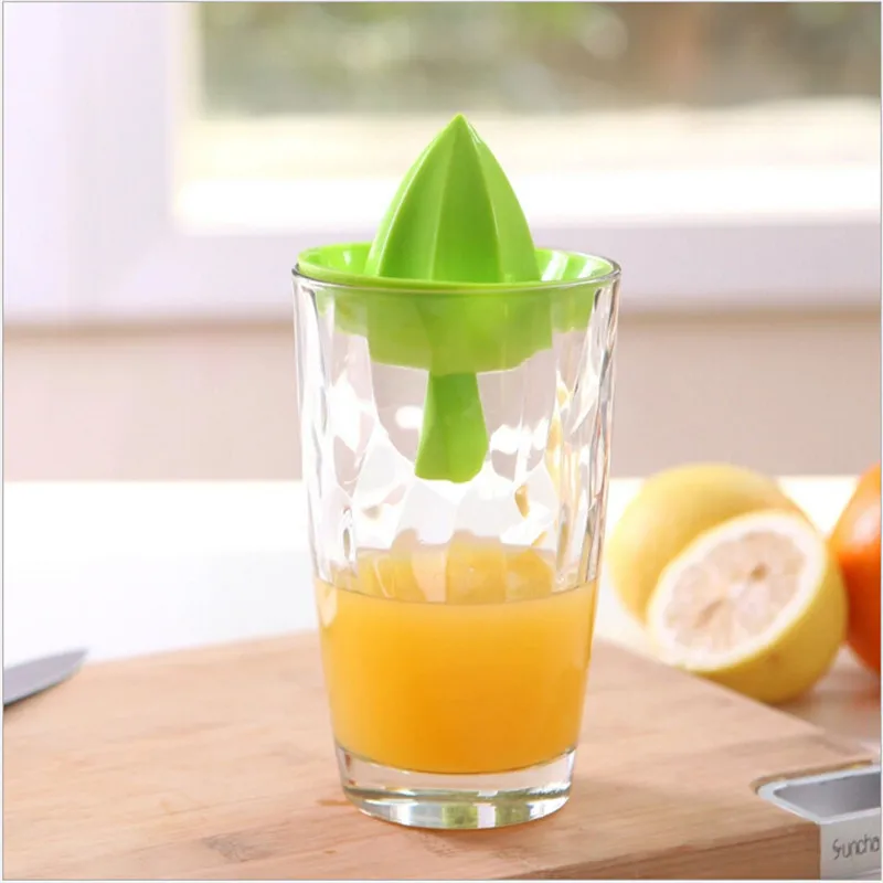 New Fruit &amp Vegetable Tools Convenient Plastic Hand Manual Squeezer Orange Lemon Press Citrus Juicer | Дом и сад