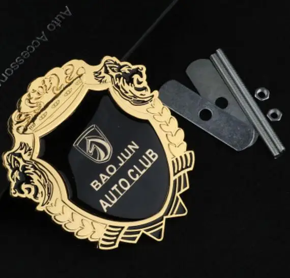 Бесплатная доставка! 3D индивидуальный Винтажный Золотой Королевский гриль с