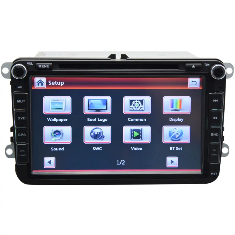 Специальный автомобильный DVD плеер 8 дюймов 2 DIN с системой GPS навигации для