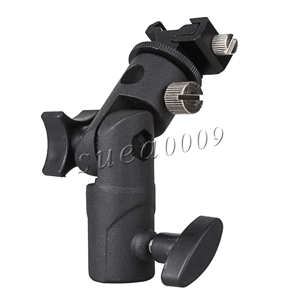 Supon Speedlite держатель вспышки Горячий башмак кронштейн ж/зонтик отверстие+ винт адаптер E Тип металл черный