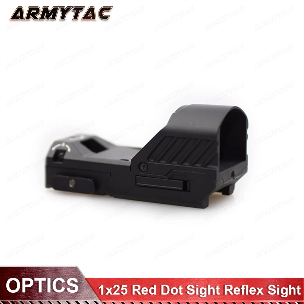 ArmyTac 1X25 красный точечный тактический Оптический FC1 рефлекторный прицел